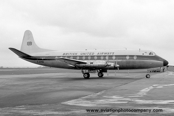 British United Airways Vickers Viscount G-APND (1962)