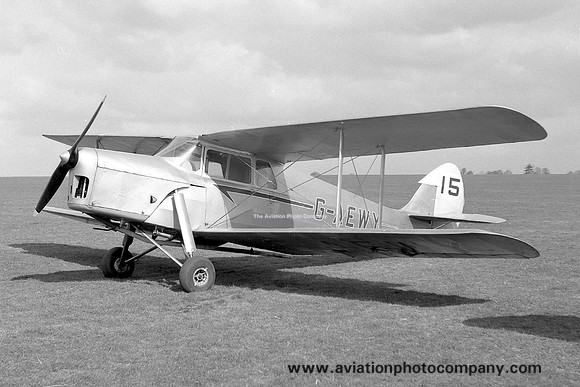 De Havilland DH.87 Hornet Moth G-AEWY (1962)