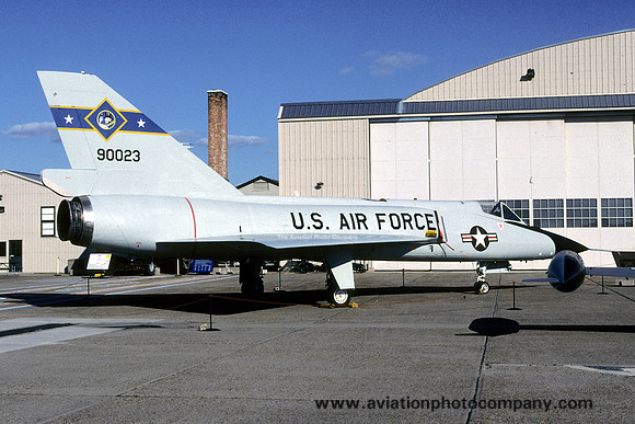 USAF Convair F-106A Delta Dart 59-0023 displayed at Dover AFB (2000)