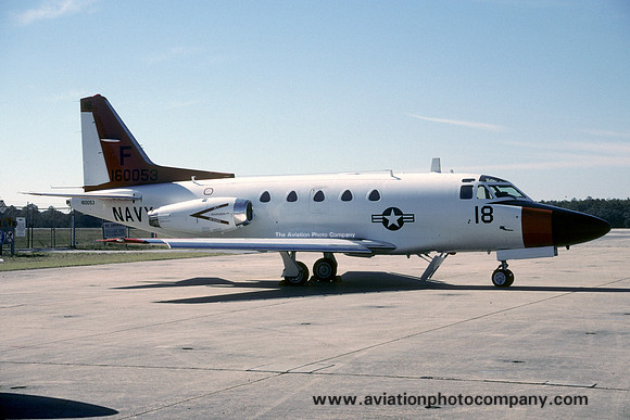 US Navy VT-86 North American T-39G Sabreliner 160053/F-18 (2000)