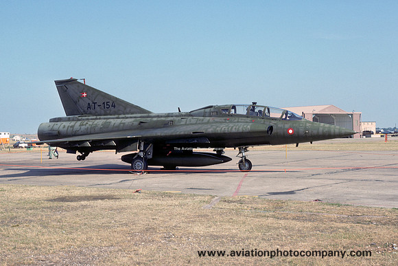 Danish Air Force SAAB Draken TF-35 AT-154 (1975)