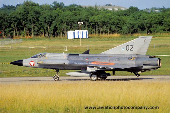 Austrian Air Force SAAB Draken J-35oE 02 (2002)