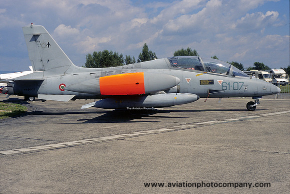 Italian Air Force 61 Stormo Aermacchi MB-339A MM54555/61-07 (2002)