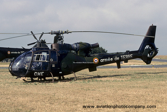 French Army 4 RHC Aerospatiale SA.341F Gazelle 1215/CWE (2002)