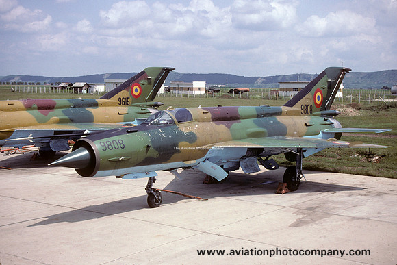 Romanian Air Force Mikoyan MiG-21MF 9808 (2002)