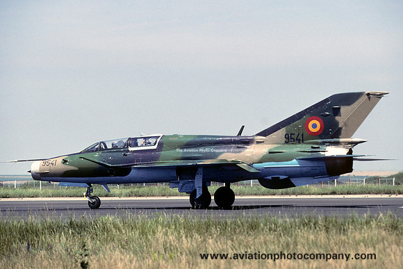 Romanian Air Force Mikoyan MiG-21UM Lancer-B 9541 (2002)