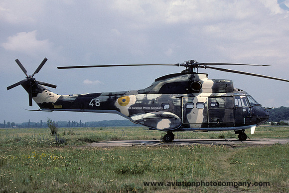 Romanian Air Force IRMA IAR-330L Puma 48 (2002)