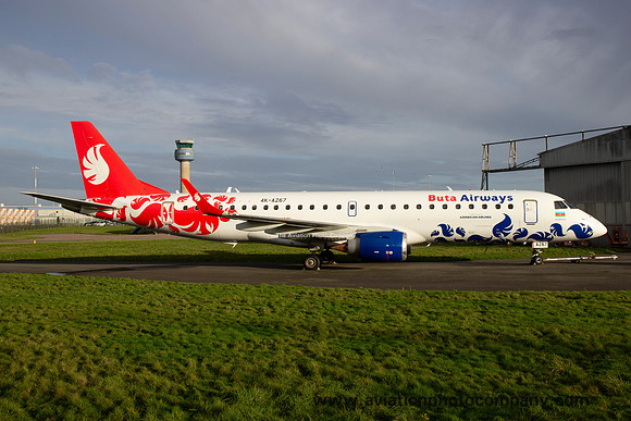 Buta Airways Embraer ERJ-190 4K-AZ67 at East Midlands (2023)