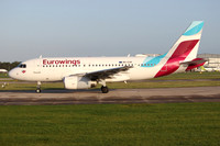 Eurowings Malta Airbus A319-132 9H-EXR at Manchester IAP (2023)