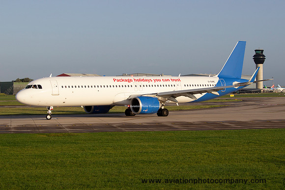 Jet2 Holidays Airbus A321-251NX G-SUNC at Manchester IAP (2023)