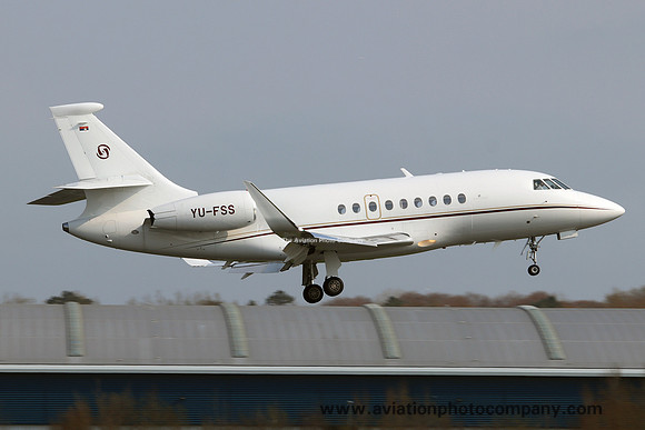 Dassault Falcon 2000LX U-FSS at Prestwick (2019)