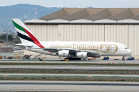 Emirates Airbus A380-842 A6-EUU at Los Angeles IAP (2022)