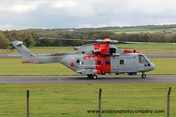 Algerian Navy Westland EH-101-610 ZR331 at Prestwick (2011)
