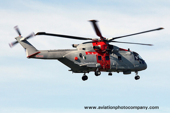 Algerian Navy Westland EH-101-610 ZR330 at Prestwick (2011)