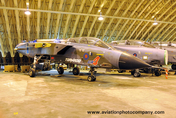 RAF Panavia Tornado GR.4 ZD708 at RAF Shawbury (2011)