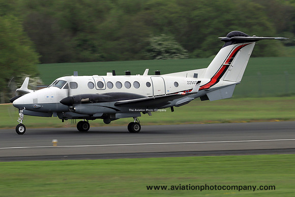 RAF 14 Squadron Beech Shadow R.1+ ZZ507 at Prestwick (2023)