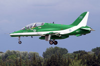 Royal Saudi Air Force Falcons BAE Hawk 65A 8817 at Salon (2023)