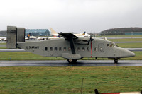 US Army Alaska ArNG Short C-23B Sherpa 93-1333 at Prestwick (2011)