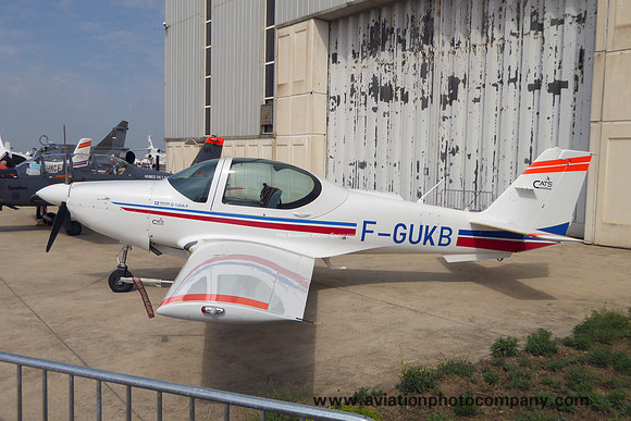 French Air Force CATS Grob G.120A-F F-GUKB at the Istres Air Show (2016)