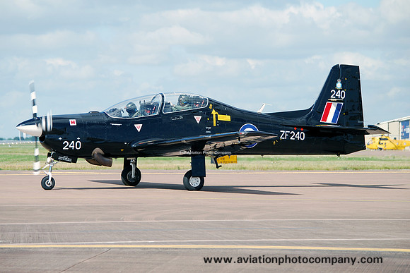RAF 1 FTS Short Tucano T.1 ZF240/240 at RIAT Fairford (2014)