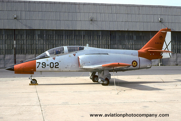 Spanish Air Force Ala 79 CASA C-101 Aviojet E.25-78/79-02 (1987)
