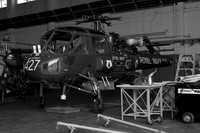 Royal Navy 829 Squadron Westland Wasp HAS.1 XV632 stored at Wroughton (1977)