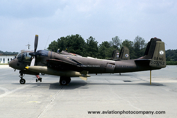 US Army Georgia ArNG Grumman OV-1C Mohawk 60-3752 (1980)