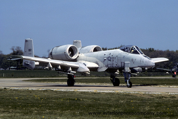 USAF 81 TFW Fairchild A-10A 77-0236/WR (1980)