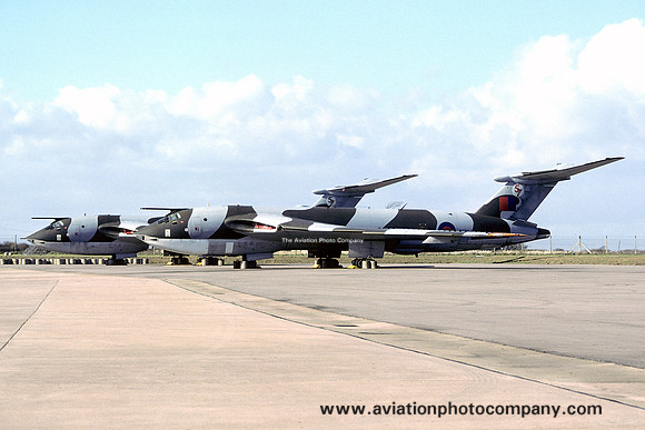 RAF 57 Squadron Handley Page Victor B.1A XH646 stored at RAF St Athan (1976)