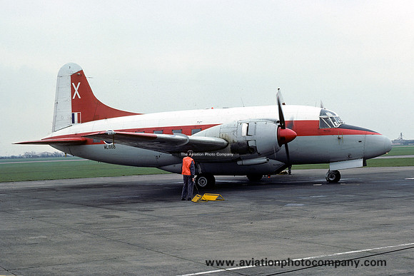 RAF 6 FTS Vickers Varsity T.1 WL668/X (1976)