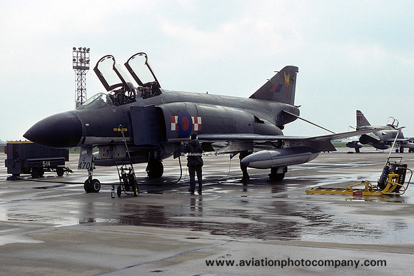 RAF 56 Squadron McDonnell F-4M Phantom FGR.2 XV470/C (1976)