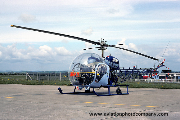 Army Air Corps Blue Eagles Display Team Westland Sioux AH.1 XT130 (1976)