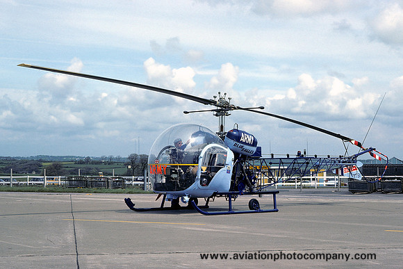 Army Air Corps Blue Eagles Display Team Westland Sioux AH.1 XT511 (1976)