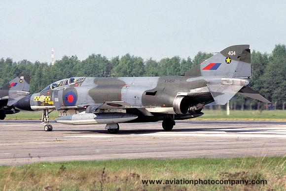 RAF 31 Squadron McDonnell F-4M Phantom FGR.2 XV404 (1976)
