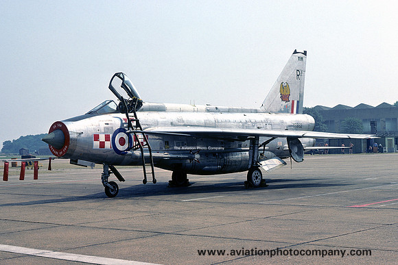 RAF 56 Squadron English Electric Lightning F.6 XS932/R (1976)