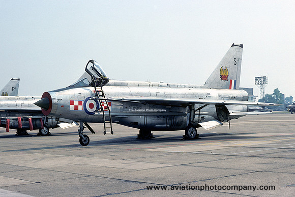 RAF 56 Squadron English Electric Lightning F.6 XS897/S (1976)