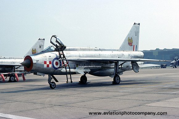RAF 56 Squadron English Electric Lightning F.3 XP702/U (1976)