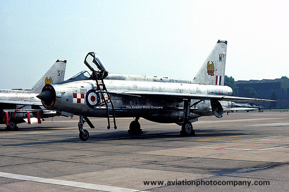 RAF 56 Squadron English Electric Lightning F.3 XP701/W (1976)