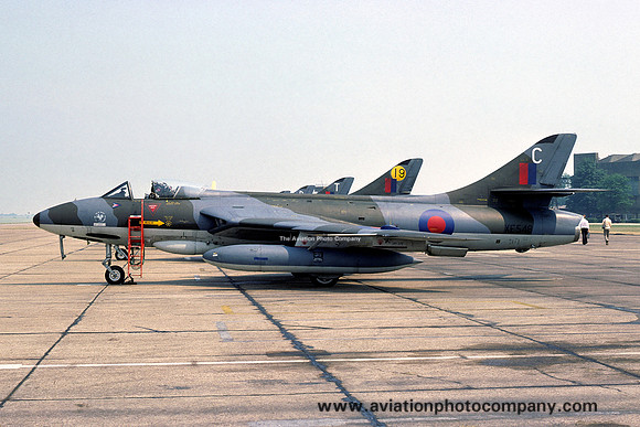 RAF TWU Hawker Hunter FGA.9 XE546/C (1976)