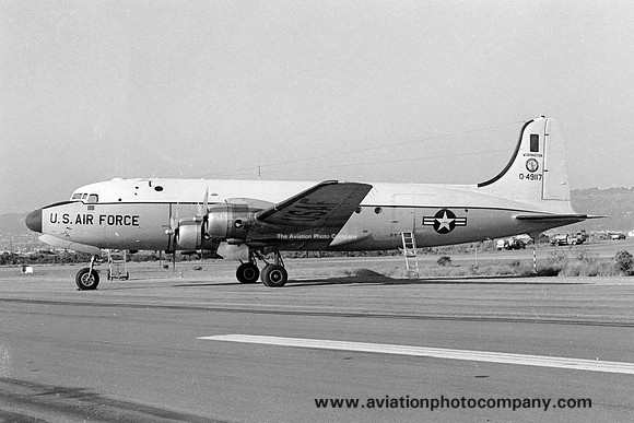 USAF Washington ANG Douglas C-54E Skymaster 44-9117 (1972)