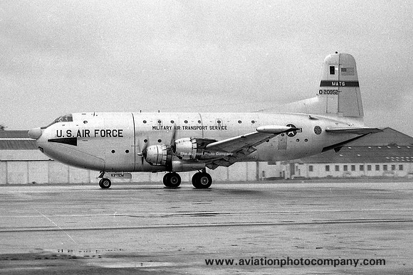 USAF MATS 63 TCW Douglas C-124C Globemasterr 52-0952 at Prestwick