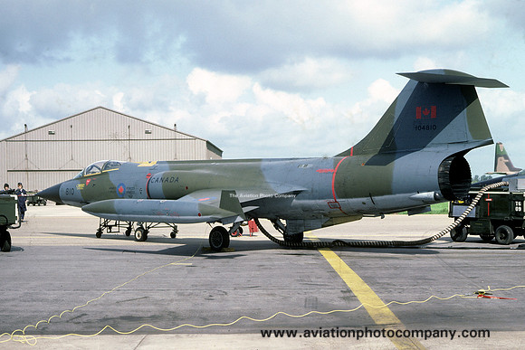 Canadian Air Force 1 CAG Canadair CF-104 Starfighter 104810 (1981)