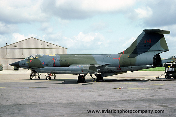 Canadian Air Force 1 CAG Canadair CF-104 Starfighter 104776 (1981)