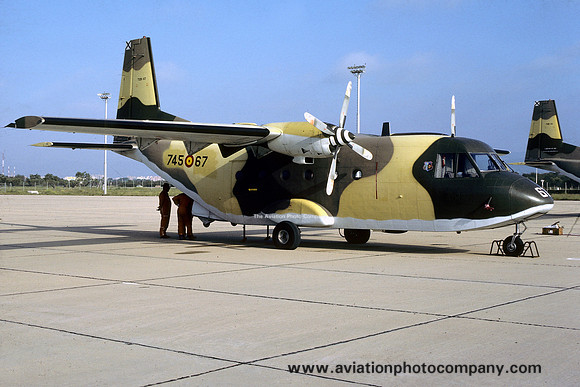 Spanish Air Force Esc 745 CASA C.212-100 T.12B-67/745-67 (1981)