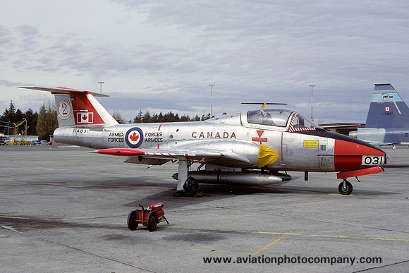 Canadian Air Force 2 CFTS Canadair CL-41A (CT-114) Tutor 114031 (1984)