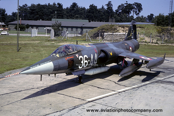 Italian Air Force 36 Stormo Lockheed F-104S Starfighter "36-44" (1981)