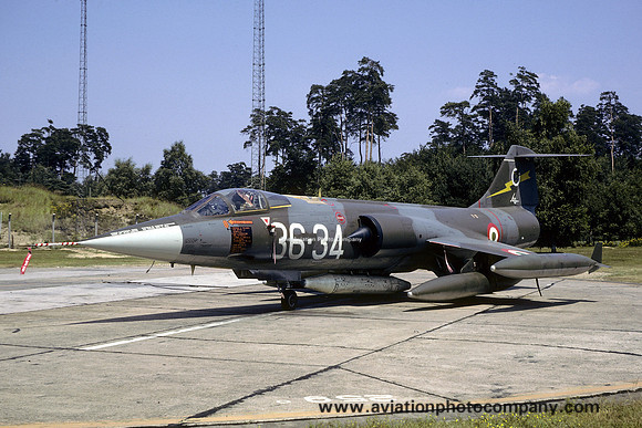 Italian Air Force 36 Stormo Lockheed F-104S Starfighter MM6759/36-34 (1981)
