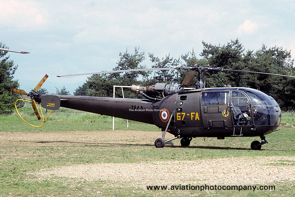 French Air Force EH2/67 Sud Alouette III 1968/67-FA (1981)