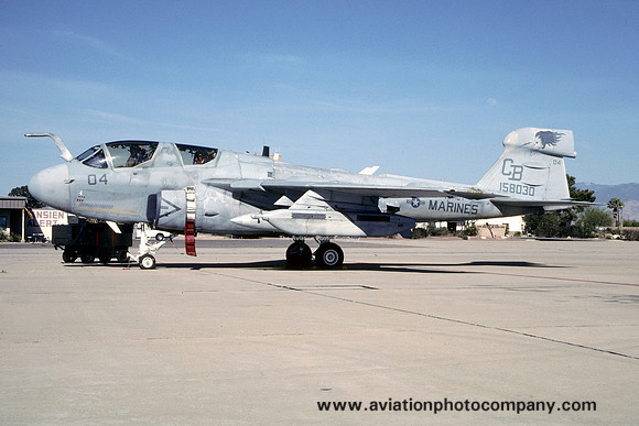 US Marines VMAQ-1 Grumman EA-6B Prowler 158030/CB-04 (2000)