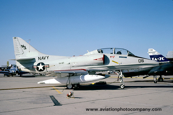 US Navy VA-127 Douglas TA-4J Skyhawk 154330/NJ-06 (1978)